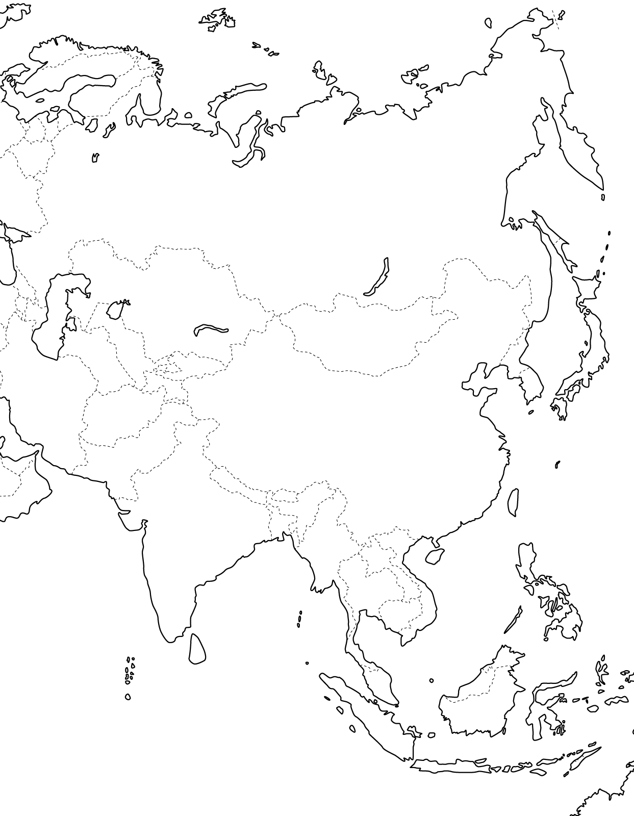 Blindkart over Asia